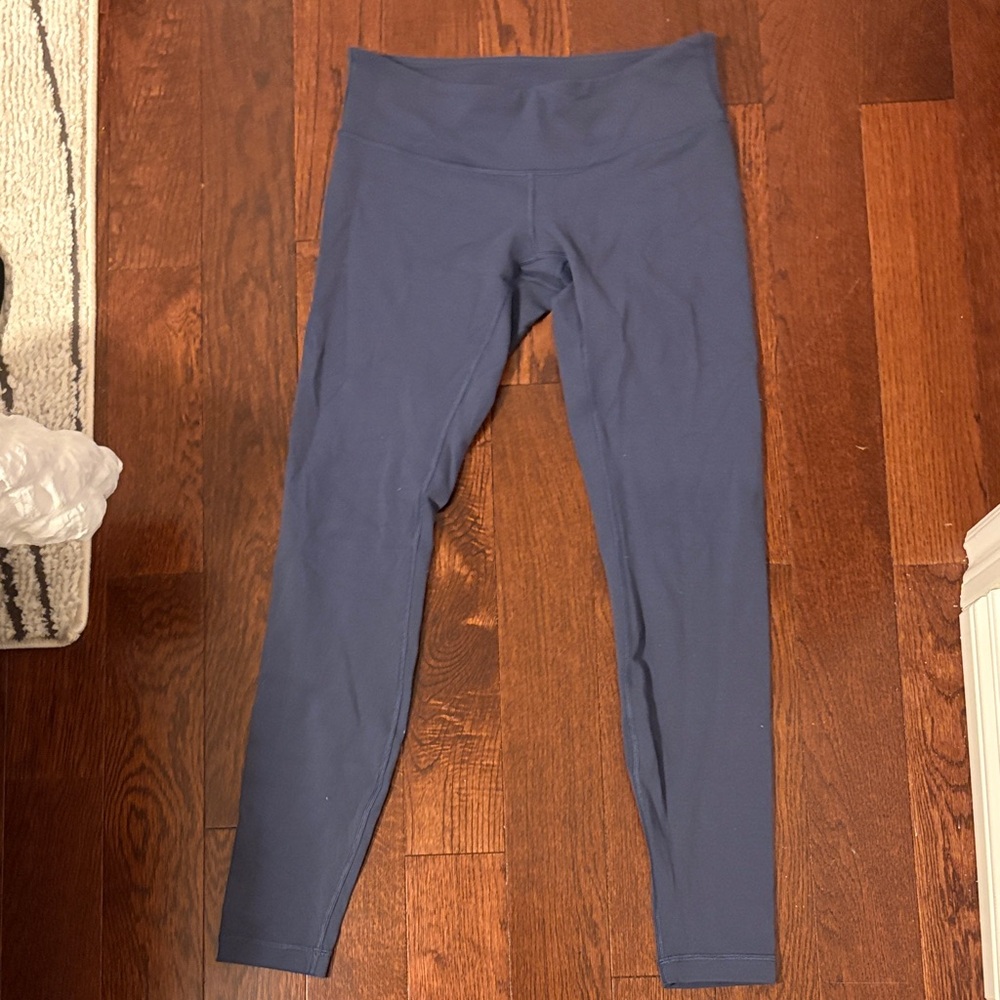 lululemon athletica Wunder Under Blue Leggings